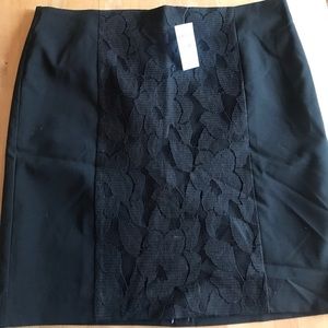 LOFT black skirt